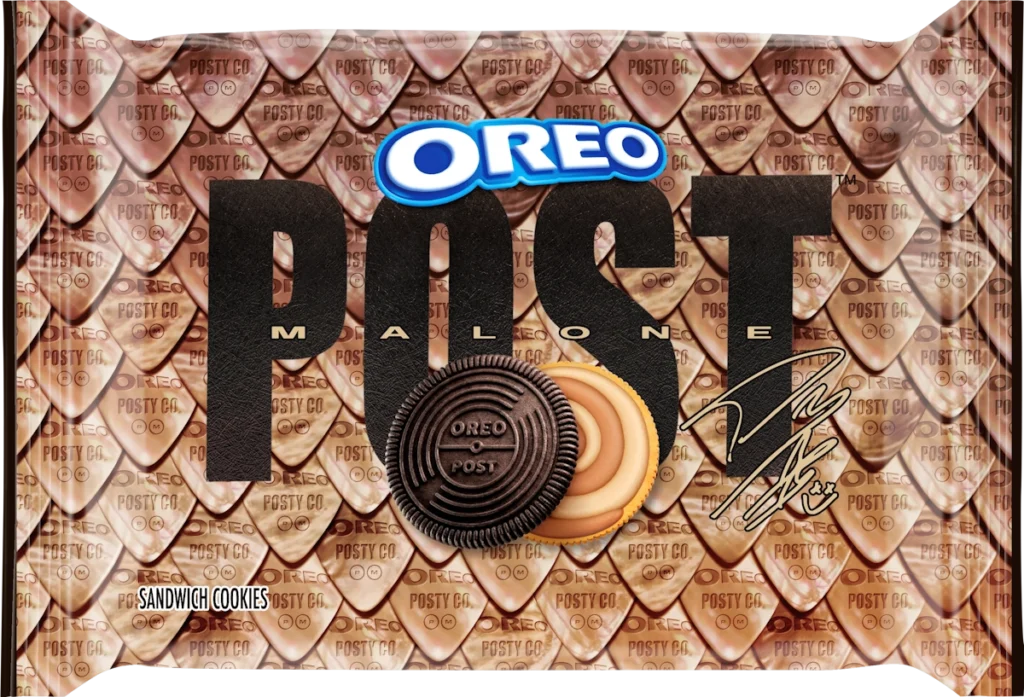 Post Malone experiences an attack, a Cookie Attack from an Oreo